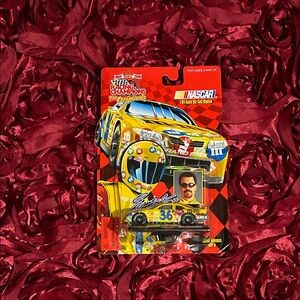 NASCAR Yellow Die-Cast Racing Car Ernie Irvan